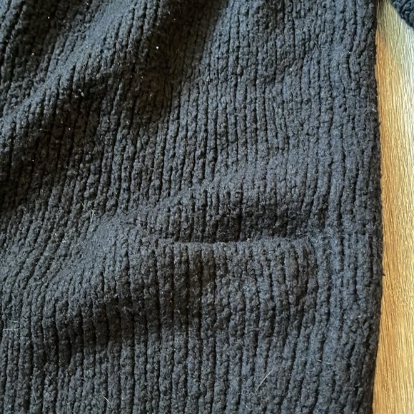 Vince extra fine merino Wool Cardigan with pockets size xs in black - Picture 4 of 6